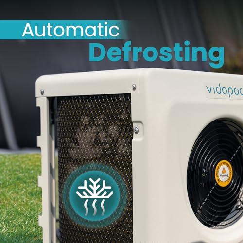 16,000 BTU Pool Heat Pump for Above Ground Pools, Heating and Cooling, 120V W3426