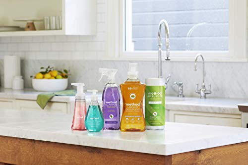 Method Hardwood Floor Cleaner, Almond Scent, 25 Fl Oz, 6 Pack F887