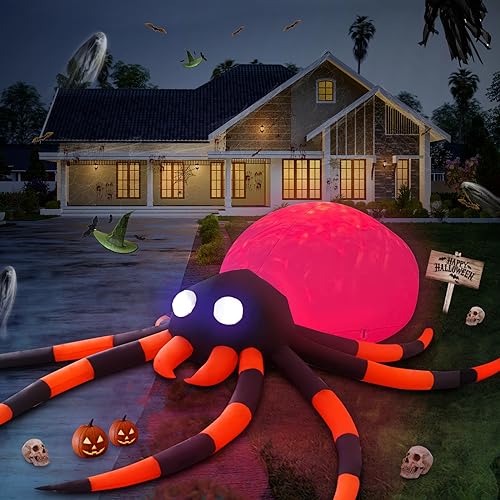 12ft Blue Zombie Halloween Inflatable with LED Lights J61276