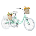 Adult Tricycles 7 Speed, 20/24/26 inch 3 Wheel Trike Bikes, Three-Wheeled Bicycles Cruise Trike with Basket for Seniors Women Men, Without Mudguard