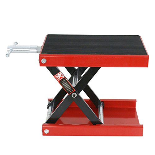 ZENY 1100 LB Wide Deck Motorcycle Scissor Lift Jack Stand N74637