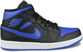 Nike Men's High-Top Sneakers Basketball Shoe, Black Hyper Royal White, 11 US