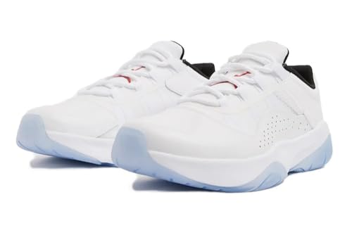 Jordan Men's 11 CMFT Low White/Varsity Red-Black V915