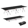 Naturehike ArmyWild Folding Camping Cot, Height Adjustable Ultralight Portable Bed U237