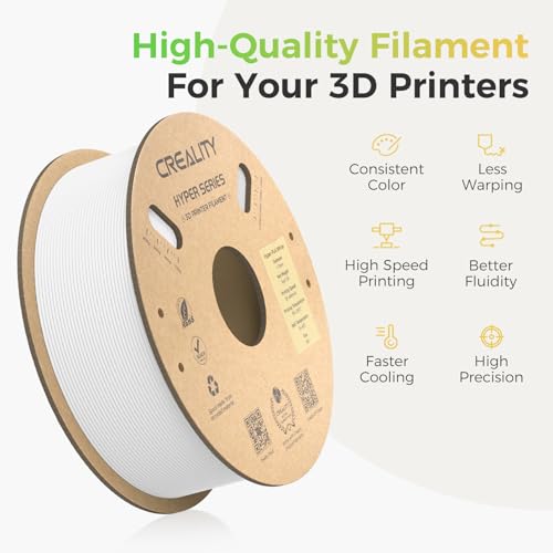 Creality PLA Plus Filament 1.75mm Rainbow Multicolor 1KG Spool O376011