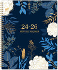 2024-2026 Monthly Planner - Jul 2024 - Jun 2026, 2 Year Monthly Planner/Calendar 2024-2026, Academic Planner, 11" x 9", 24 Monthly Planner, Tabs, Back Pocket, Holidays, Twin-Wire Binding, Note Pages