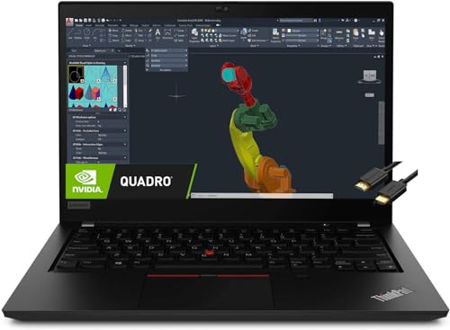 Lenovo ThinkPad P14s Mobile Workstation Laptop for Designer, Architecture, Engineering (14" FHD Touchscreen, AMD 8-core Ryzen 7 Pro 5850U (Beat i7-1165G7), 48GB RAM, 2TB SSD) FP, Win 11 Pro, Black