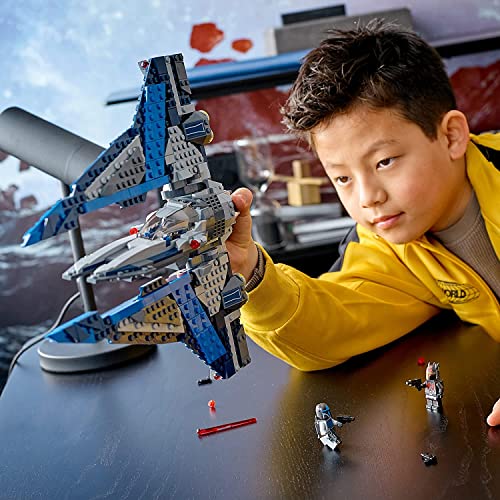 LEGO Star Wars Mandalorian Starfighter 75316 Building Kit with 3 Minifigures, 544 Pieces M4994