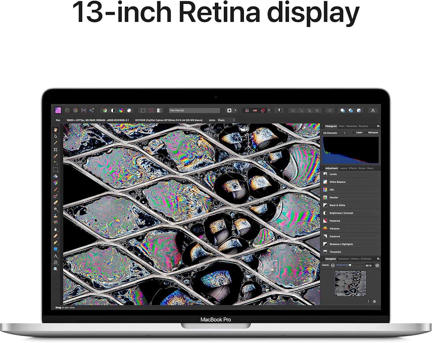 Apple MacBook Pro 13-inch M2 Chip 16GB RAM 512GB SSD Silver Renewed Y78258
