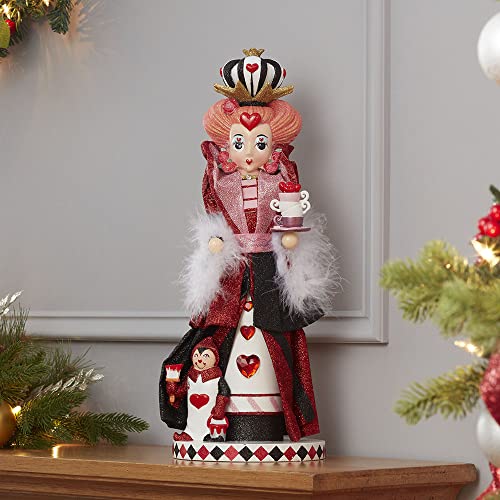 Kurt S. Adler 17.5-Inch Hollywood Queen of Hearts Nutcracker H715752