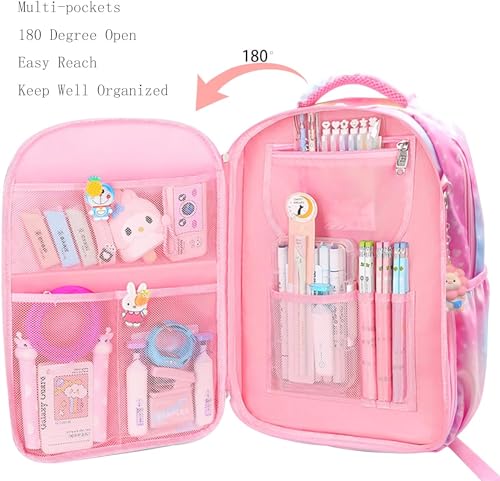 Girls Anti-Theft Waterproof School Backpack W160652