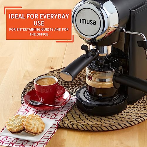 Imusa 4 Cup Epic Electric Espresso Maker, Red U436478