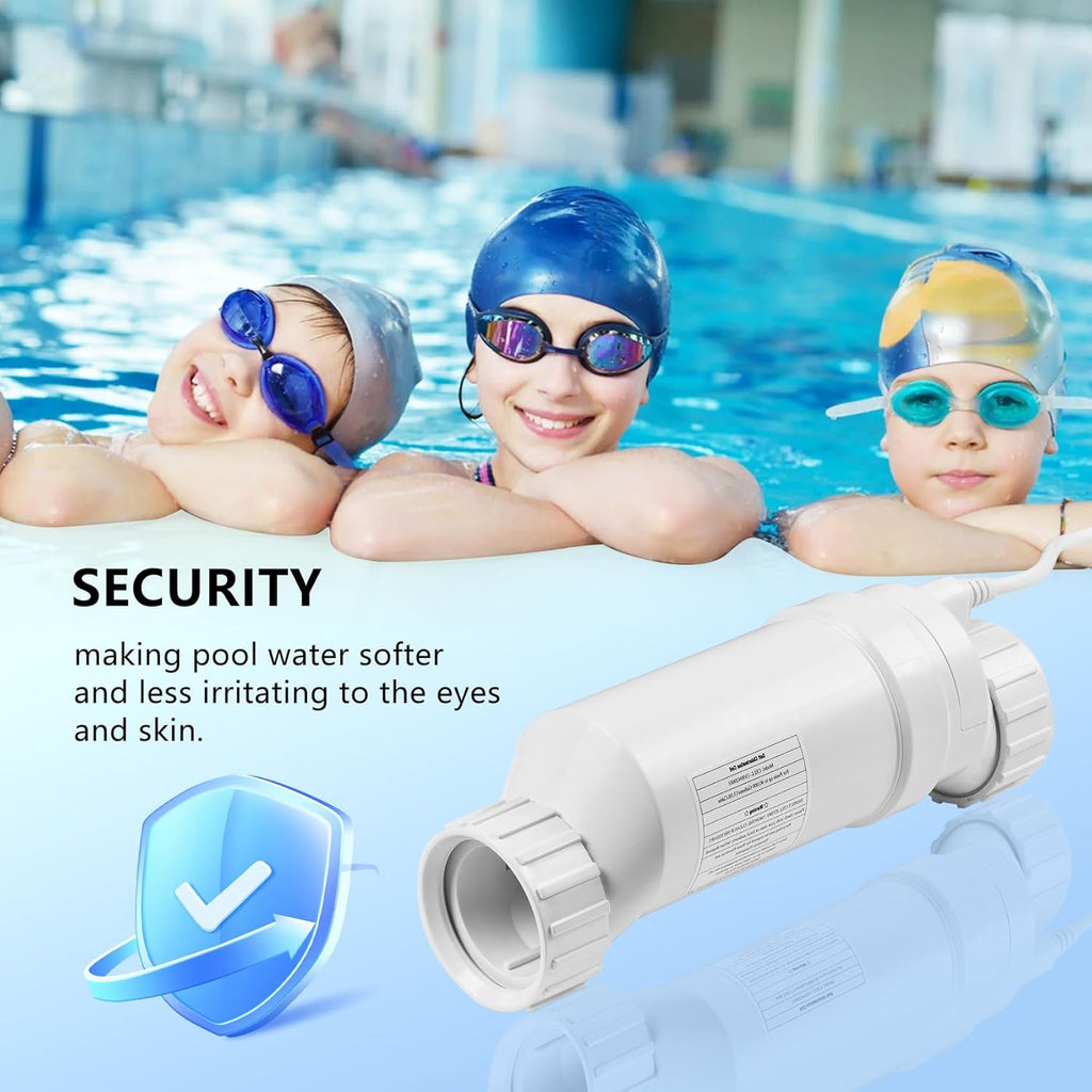 T-Cell-15 Salt Cell for Pools up to 40,000 Gallons, Compatible with Hayward Turbo Cell T-15 T50161