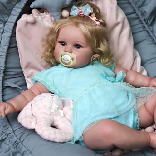 JIZHI Lifelike Reborn Baby Doll 20 Inch Realistic Newborn with Gift Box S162