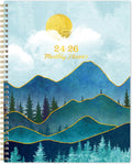 2024-2026 Monthly Planner - JUL. 2024 - JUN. 2026, Monthly Planner 2024-2026, 9" × 11", 2-Year Monthly Planner with Flexible Cover, Perfect for Life Organizing
