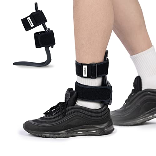 STEP Medium Left AFO Foot Drop Brace, Drop Foot Brace for Walking, Ankle and Foot Orthosis Support