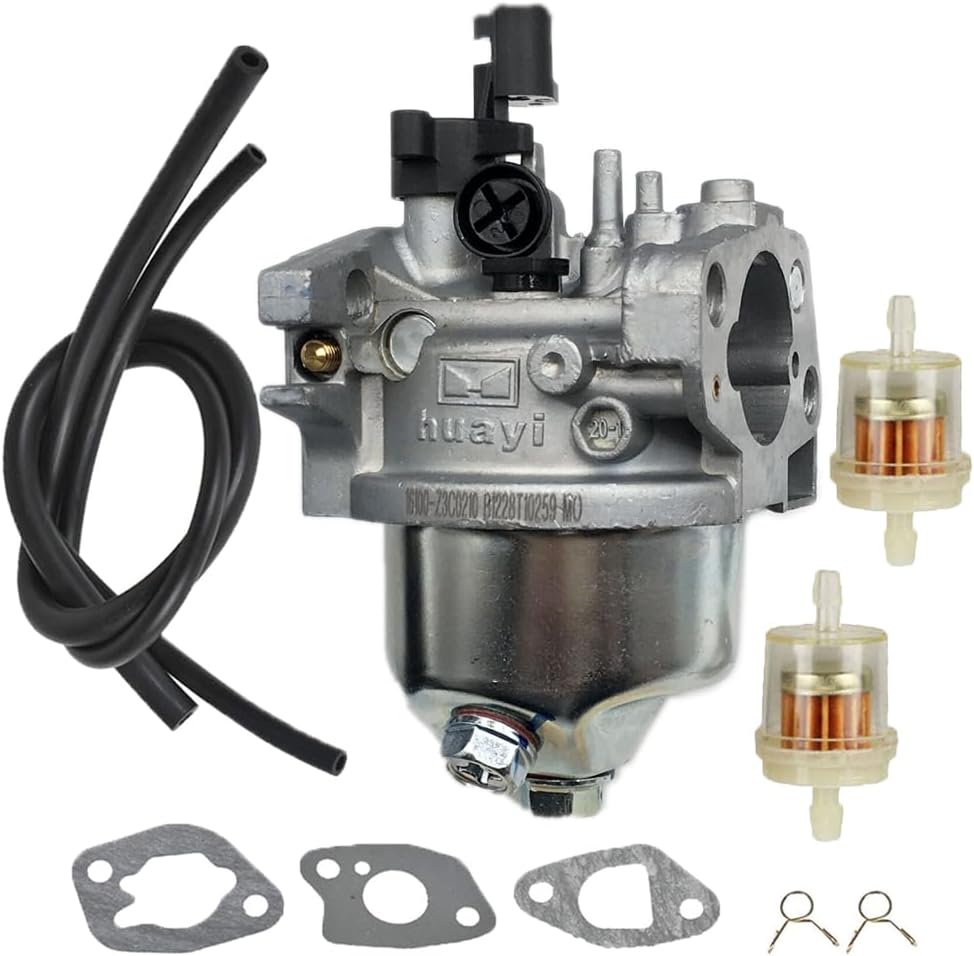Huayi OEM Carburetor Carb Compatible with PowerSmart DB2321SR 21" 170cc Gas Self Propelled Lawn Mower