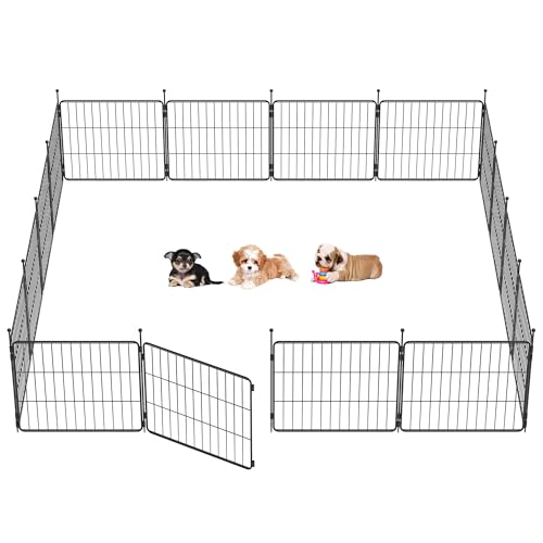 FXW MiniPaws Dog Playpen 8 Panels Portable for Indoor & Outdoor Y720