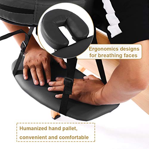 BestMassage Portable Massage Table 28 inch Folding Spa Bed with Bag X618857
