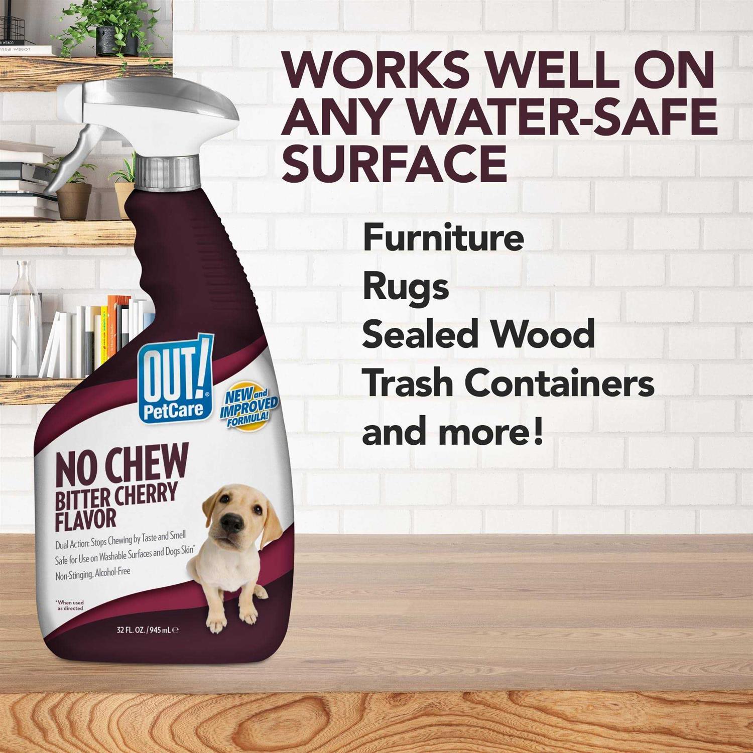 Out! PetCare Bitter Cherry Dog Chew Deterrent B480