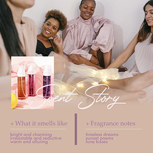 Women Body Spray Fragrance Mist Gift Set 3.4 Fl Oz Each, Pack of 3 C5896