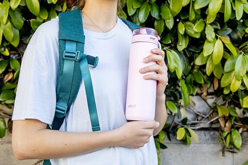 Ello Cooper 32oz Stainless Steel Water Bottle with Straw and Handle Q4598