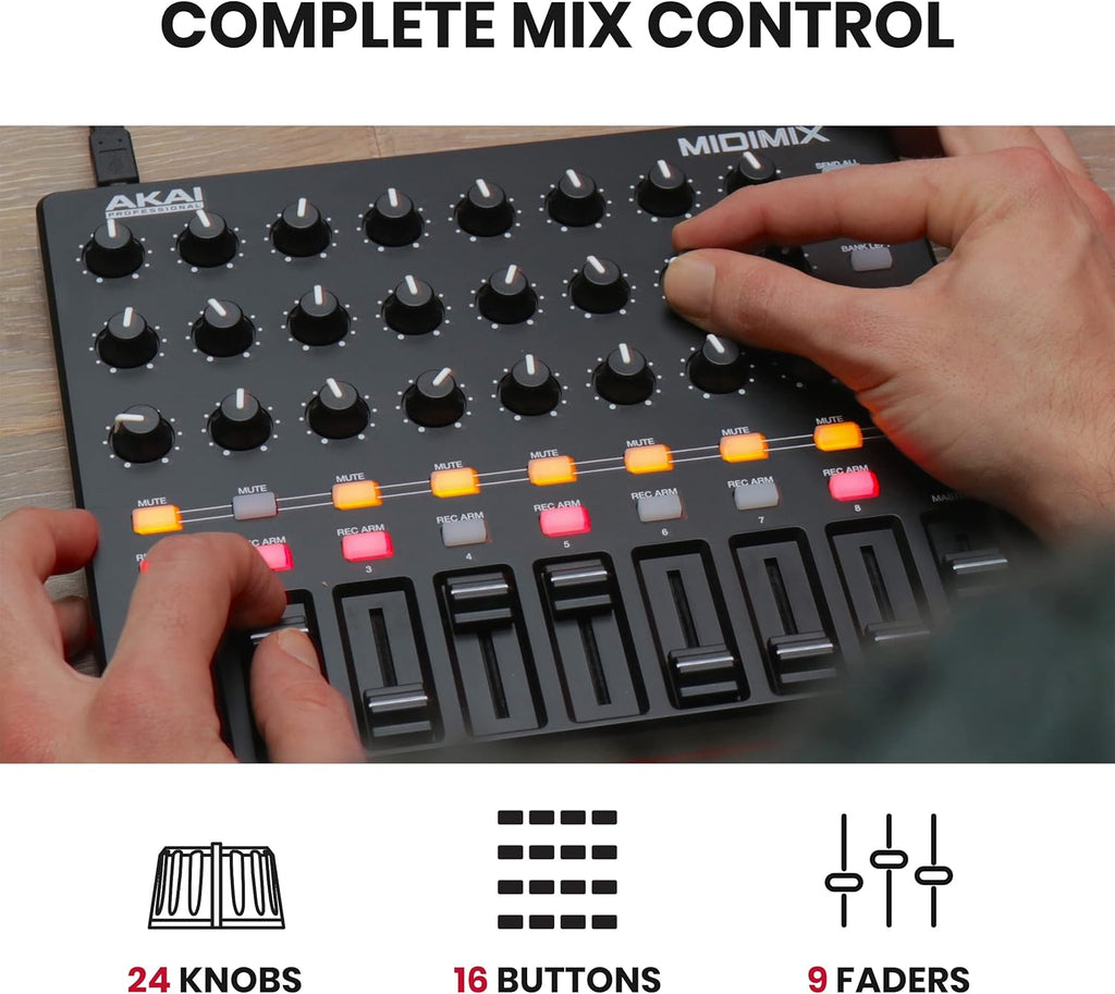 AKAI Professional MIDImix USB MIDI Controller Mixer D87544