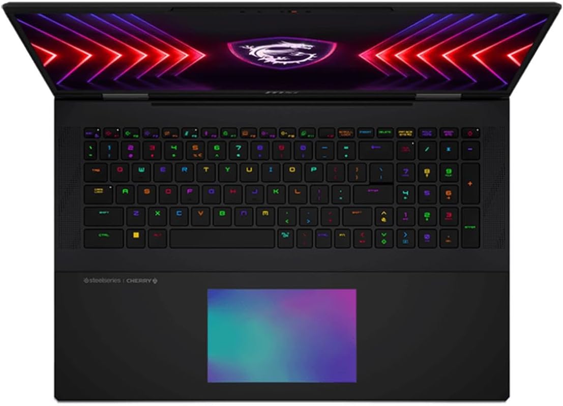 MSI Titan 18 HX 18" 4K 120Hz Gaming Laptop, Intel Core i9, 64GB RAM, 4TB SSD, RTX 4090 U604