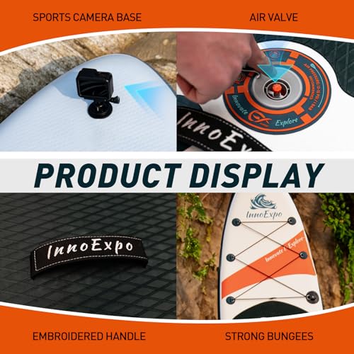 InnoExpo Inflatable Stand Up Paddle Board with Premium Accessories C20354
