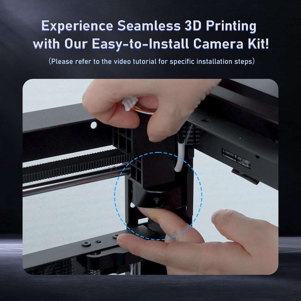 FLASHFORGE Adventurer 5M Series 3D Printer Camera Kit, HD Monitoring K738