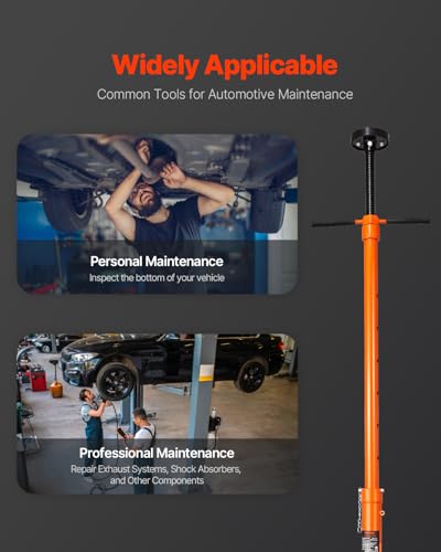 VEVOR Underhoist Support Stand, 3/4 Ton Capacity, 38.4 to 75.4 in Lift E18179