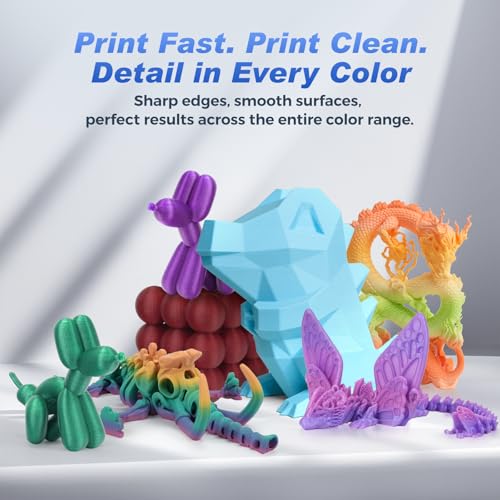 FLASHFORGE Rapid PLA Filament 1.75mm Ruby Red, 1kg Spool B504