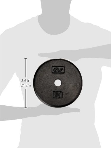 CAP Barbell Cast Iron Standard 1-Inch Weight Plates M23861