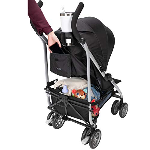 Safety 1st Step Lite Compact Stroller, Lightweight Aluminum Frame, 15 lbs, Greyhound I978