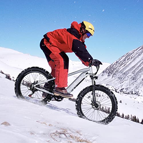 PEXMOR Electric Bike for Adults, 750W 26" Fat Tire, 48V 14AH Removable Battery S493166