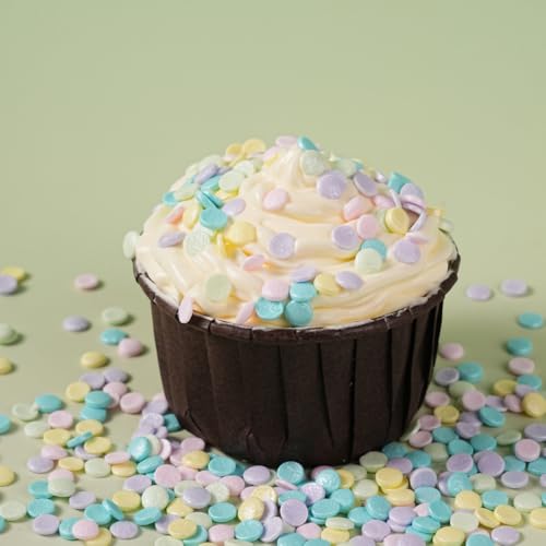 Christmas Sprinkles Bulk 1 lb - Red White Green Round Baking Toppings O347849