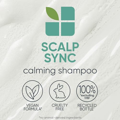 Biolage Scalp Sync Calming Shampoo for Dry or Irritated Scalp, Vegan & Cruelty Free O7138