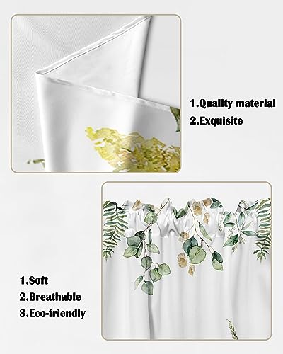 Spring Floral Swag Valances for Windows 2 Panel Set 36x45 K63842