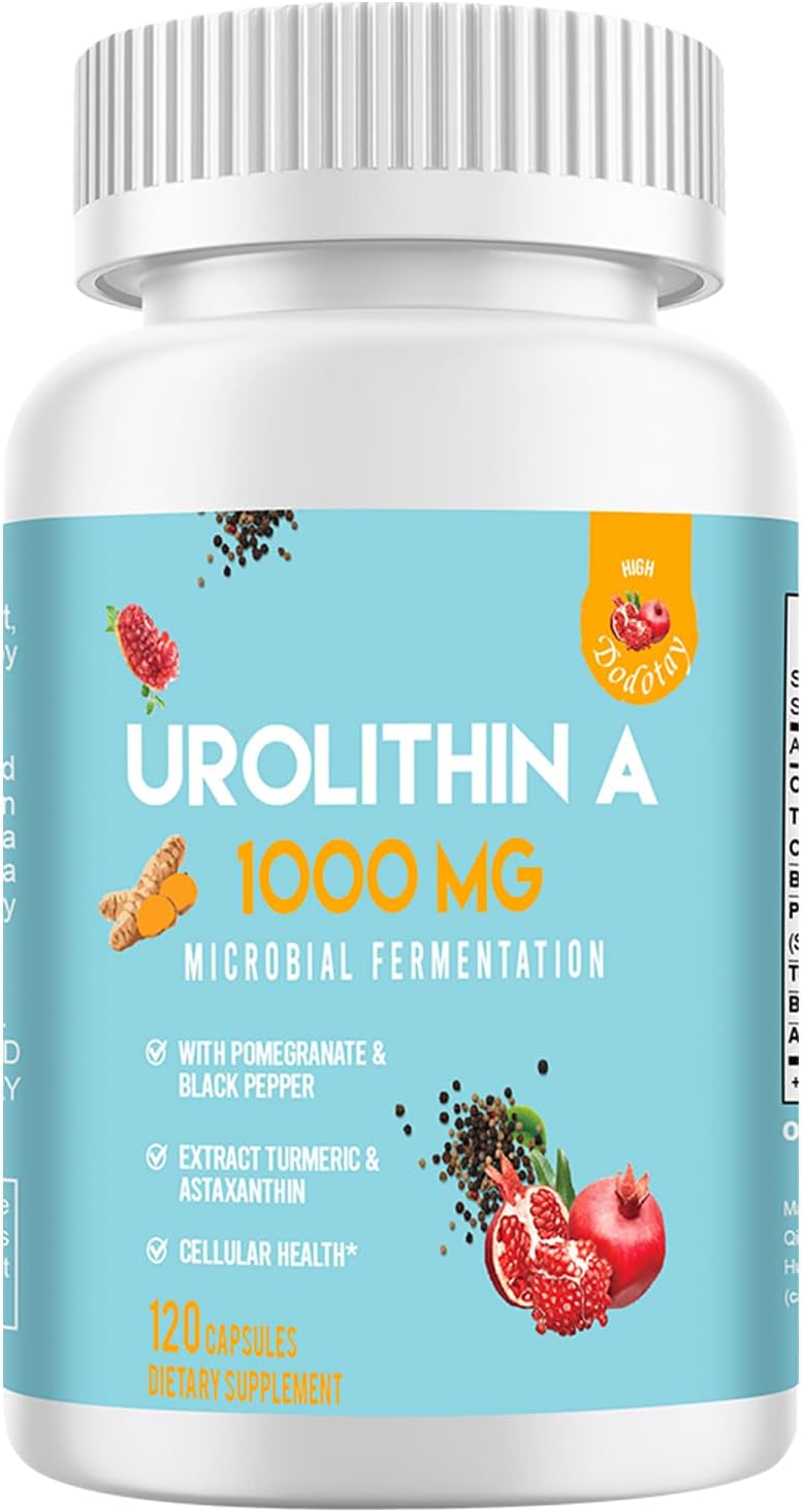 Urolithin A Supplement 1000mg, 120 Capsules R437
