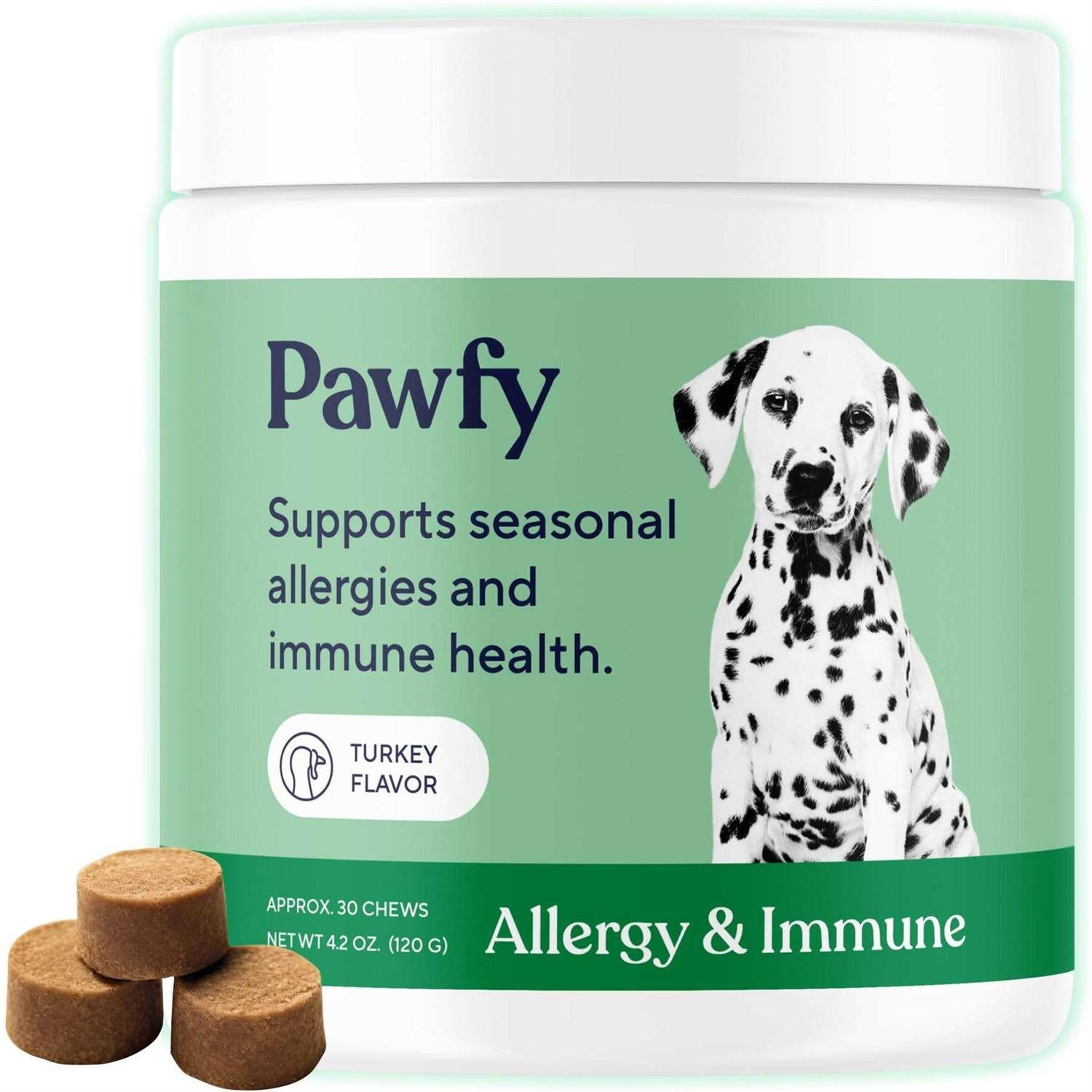 Pawfy Allergy &amp; Immune Chews - Pet Supplies online store