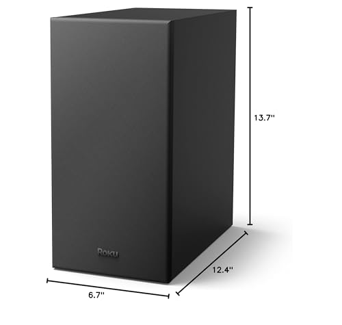 Roku Wireless Bass Slim Subwoofer S7339
