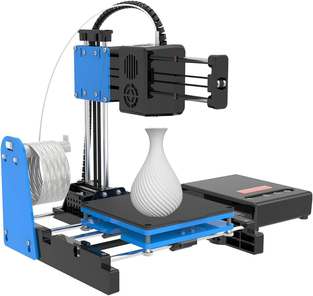 X1 FDM Mini 3D Printer for Beginners, Your First Entry-level 3D Printer, High Printing Accuracy, New Upgraded Extruder Technology, Printing Volume 100X100X100MM…