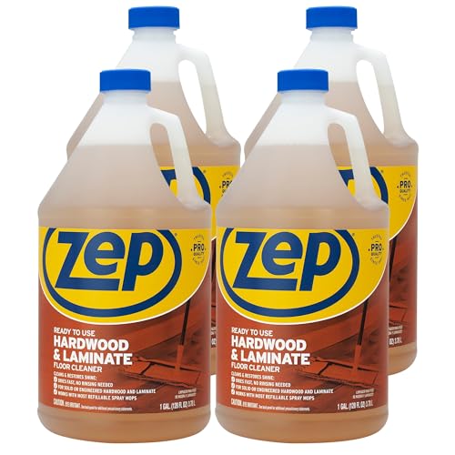 Zep Hardwood and Laminate Floor Cleaner 1 Gallon (Pack of 2) L22097