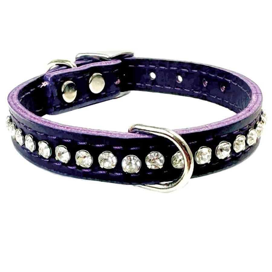 OmniPet Signature Leather Crystal Dog Collar D916590
