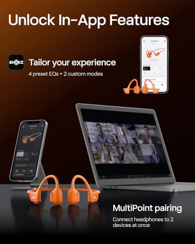 SHOKZ OpenRun Pro 2 Open-Ear Bone Conduction Sport Headphones Q8088