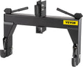 VEVOR 3-Point Quick Hitch, 3000 LBS Lifting Capacity Tractor Quick Hitch, 26.6" Between Lower Arms Attachments Quick Hitch, No welding & 5 level Adjustable bolt, Adaptation to Category 1 & 2 Tractors