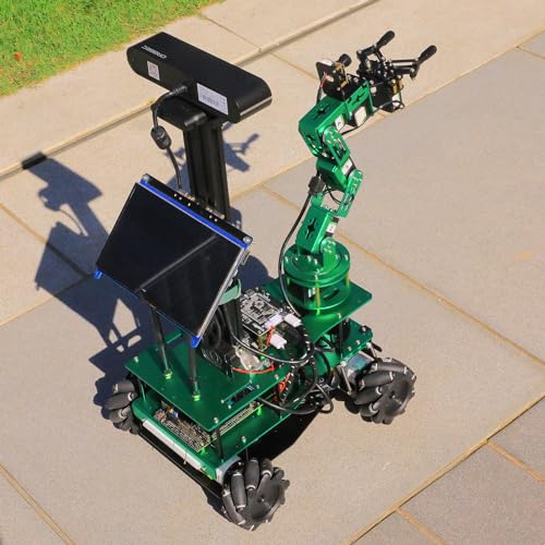 Yahboom ROS Robotic Kit for Jetson Orin Nano 16GB with 6DOF Robot Arm H17333