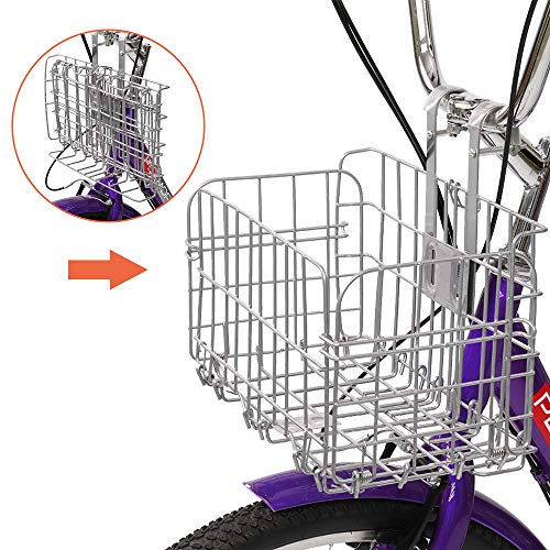PEXMOR Adult Tricycle 7 Speed, 24/26 Inch 3 Wheel Bike with Baskets D492