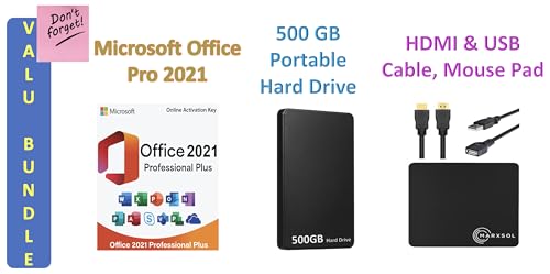 HP 2024 All-in-One Desktop Computer 21.5" FHD Display 16GB RAM 1TB SSD Win 11 Pro E6674