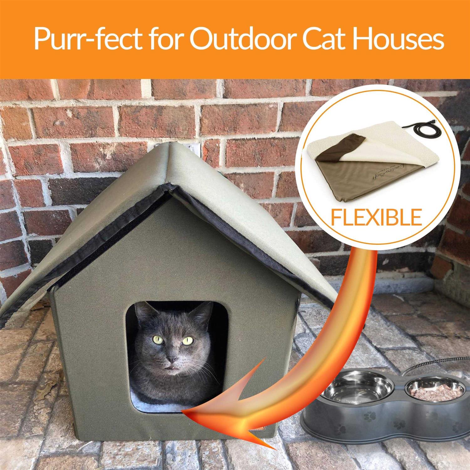 K&H Lectro-Soft Outdoor Heated Pet Bed G297986